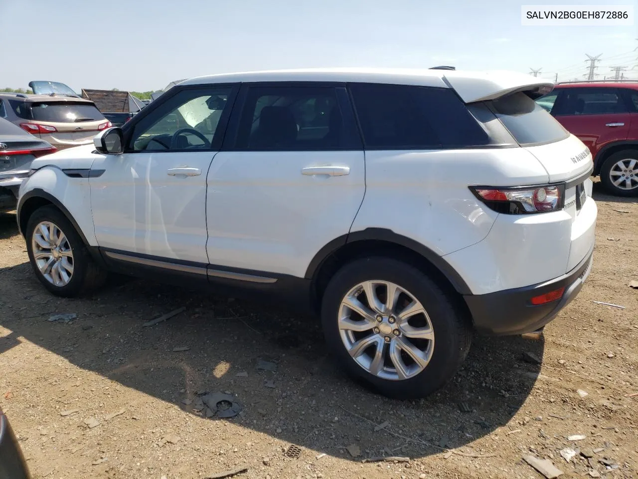 SALVN2BG0EH872886 2014 Land Rover Range Rover Evoque Pure