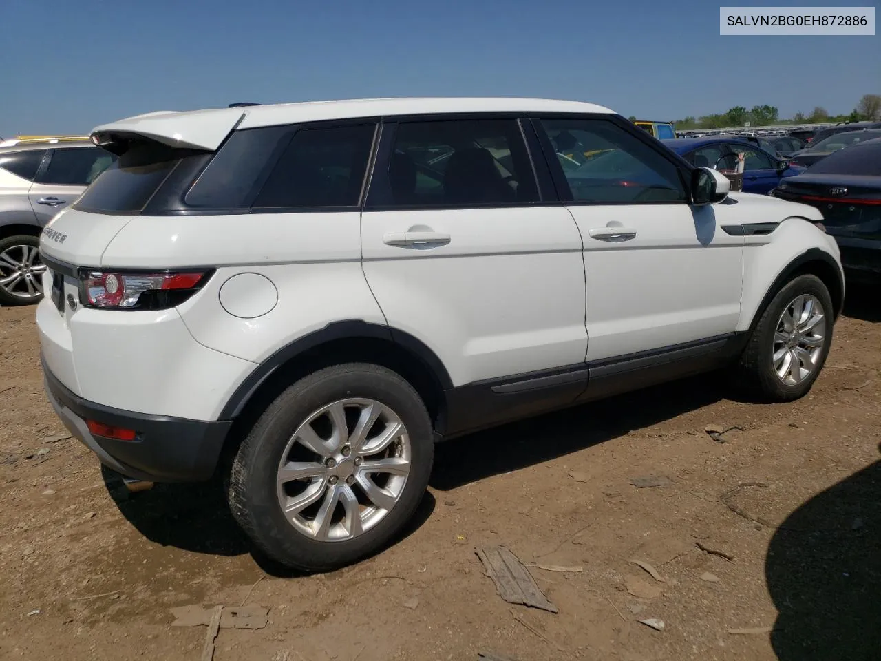 SALVN2BG0EH872886 2014 Land Rover Range Rover Evoque Pure