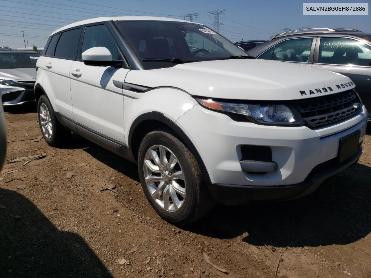 SALVN2BG0EH872886 2014 Land Rover Range Rover Evoque Pure