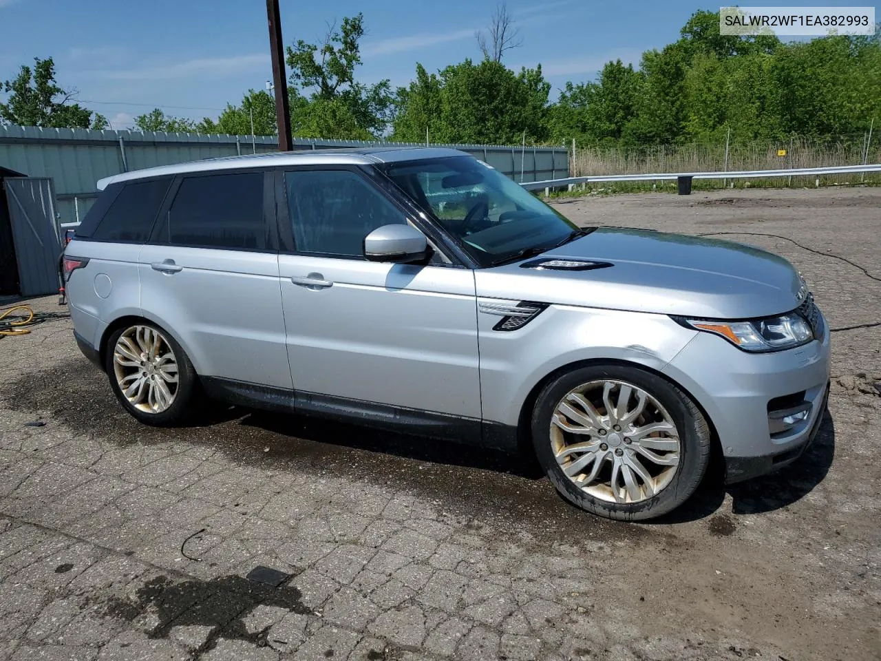 2014 Land Rover Range Rover Sport Hse VIN: SALWR2WF1EA382993 Lot: 55305834