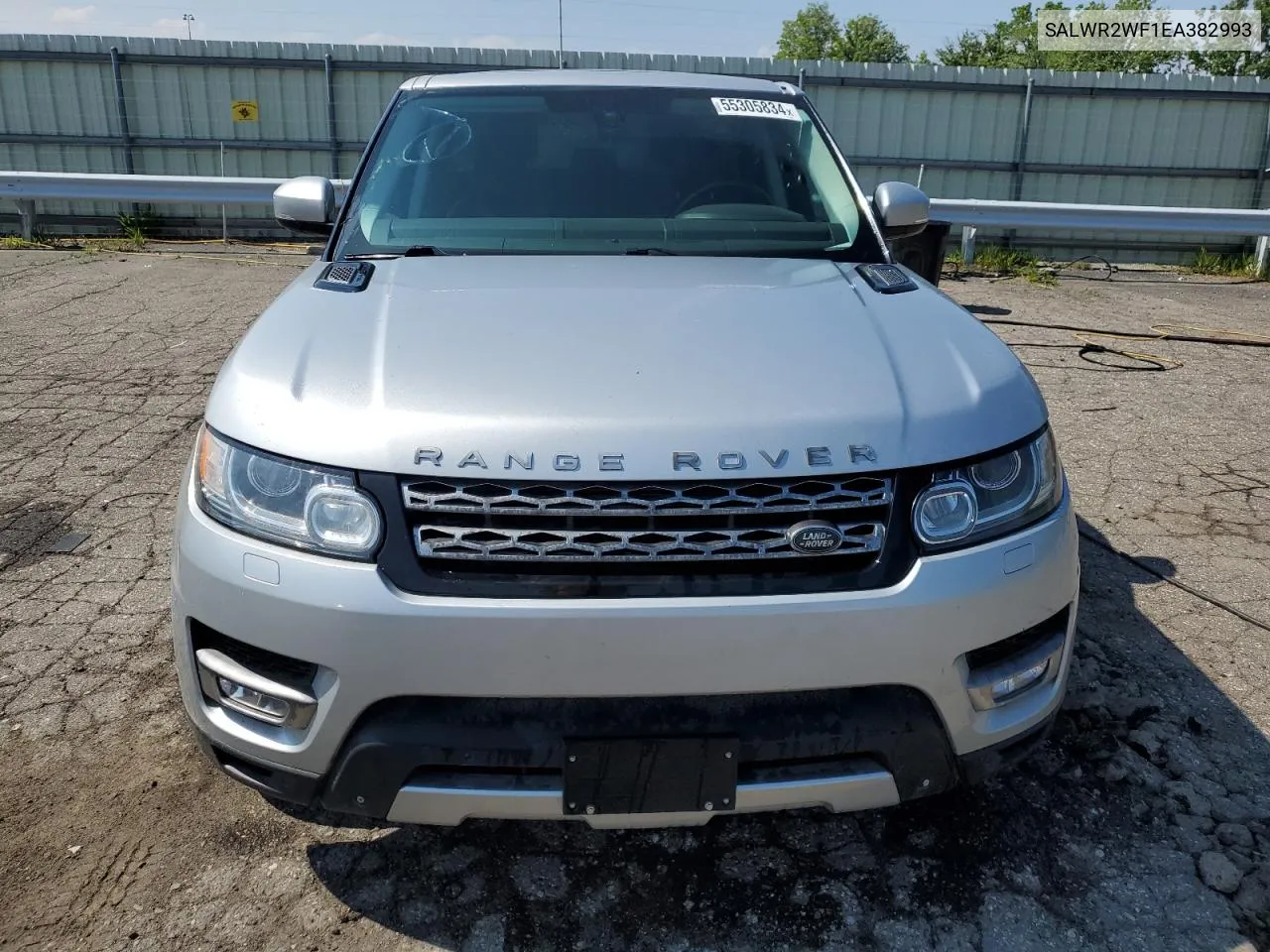 2014 Land Rover Range Rover Sport Hse VIN: SALWR2WF1EA382993 Lot: 55305834