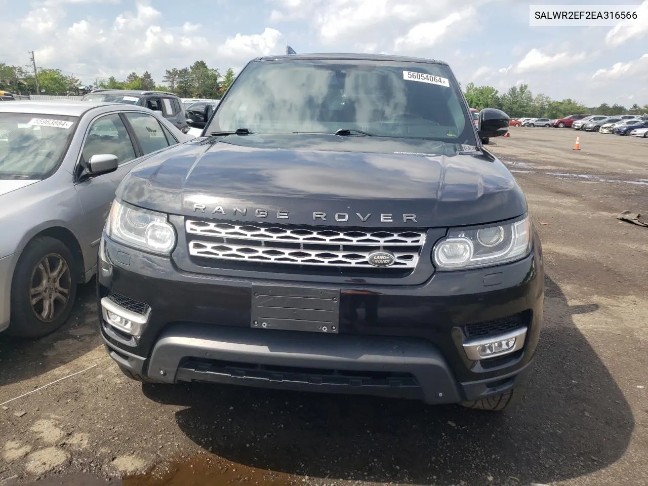 2014 Land Rover Range Rover Sport Sc VIN: SALWR2EF2EA316566 Lot: 56054064