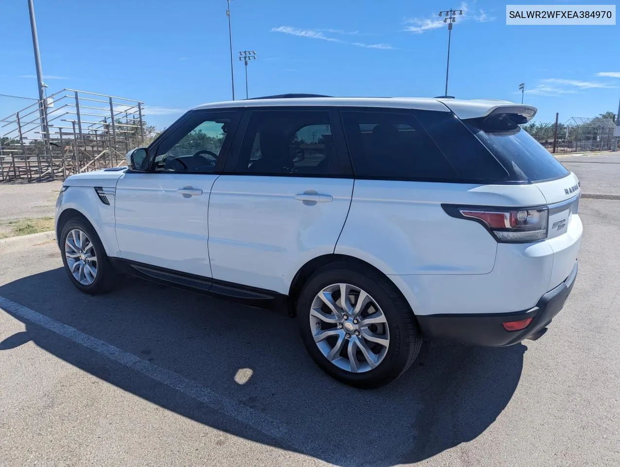 2014 Land Rover Range Rover Sport Hse VIN: SALWR2WFXEA384970 Lot: 56170044