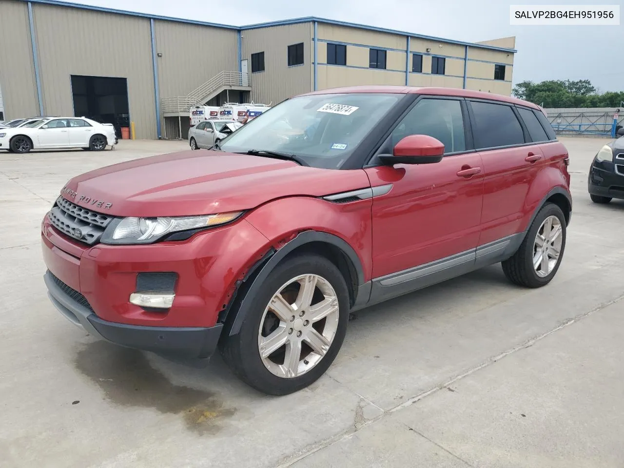 2014 Land Rover Range Rover Evoque Pure Plus VIN: SALVP2BG4EH951956 Lot: 56476874