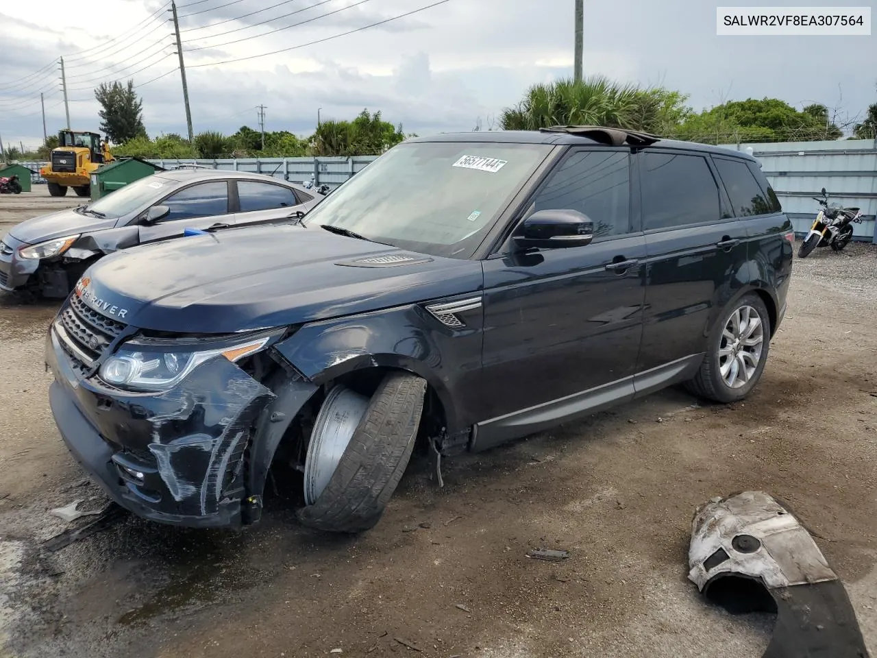 SALWR2VF8EA307564 2014 Land Rover Range Rover Sport Hse