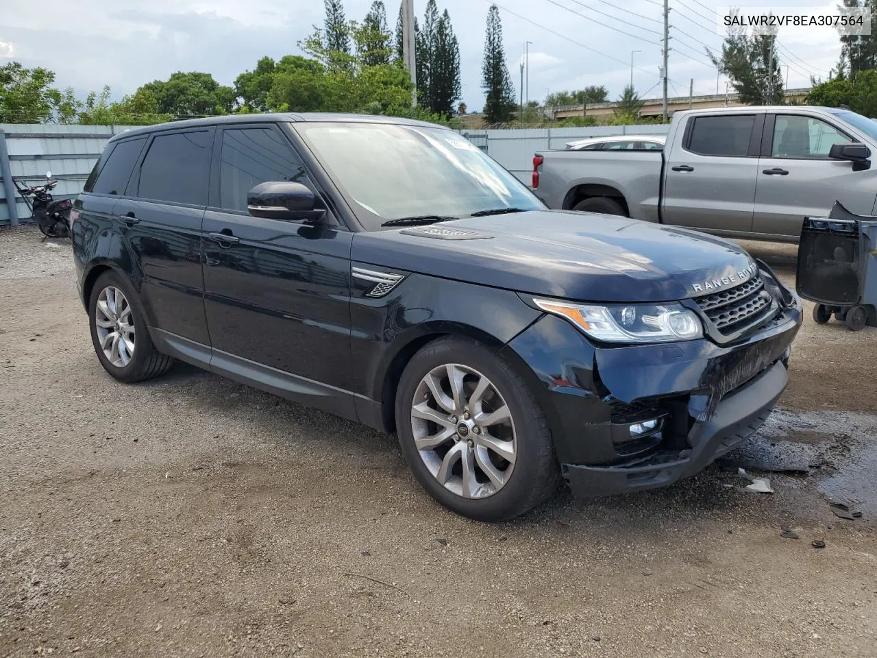 SALWR2VF8EA307564 2014 Land Rover Range Rover Sport Hse