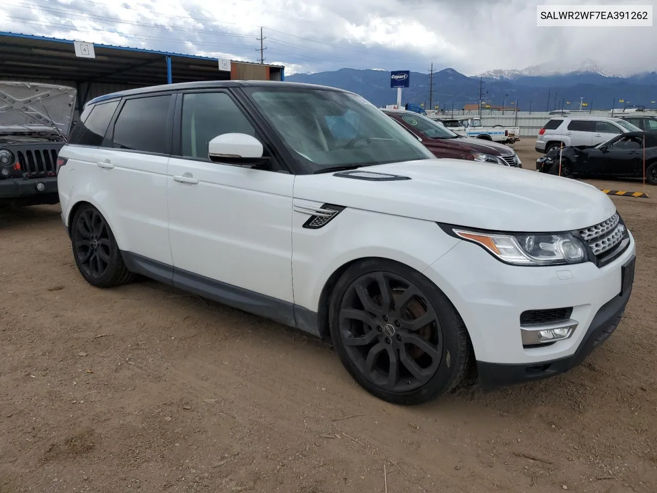 2014 Land Rover Range Rover Sport Hse VIN: SALWR2WF7EA391262 Lot: 56863754