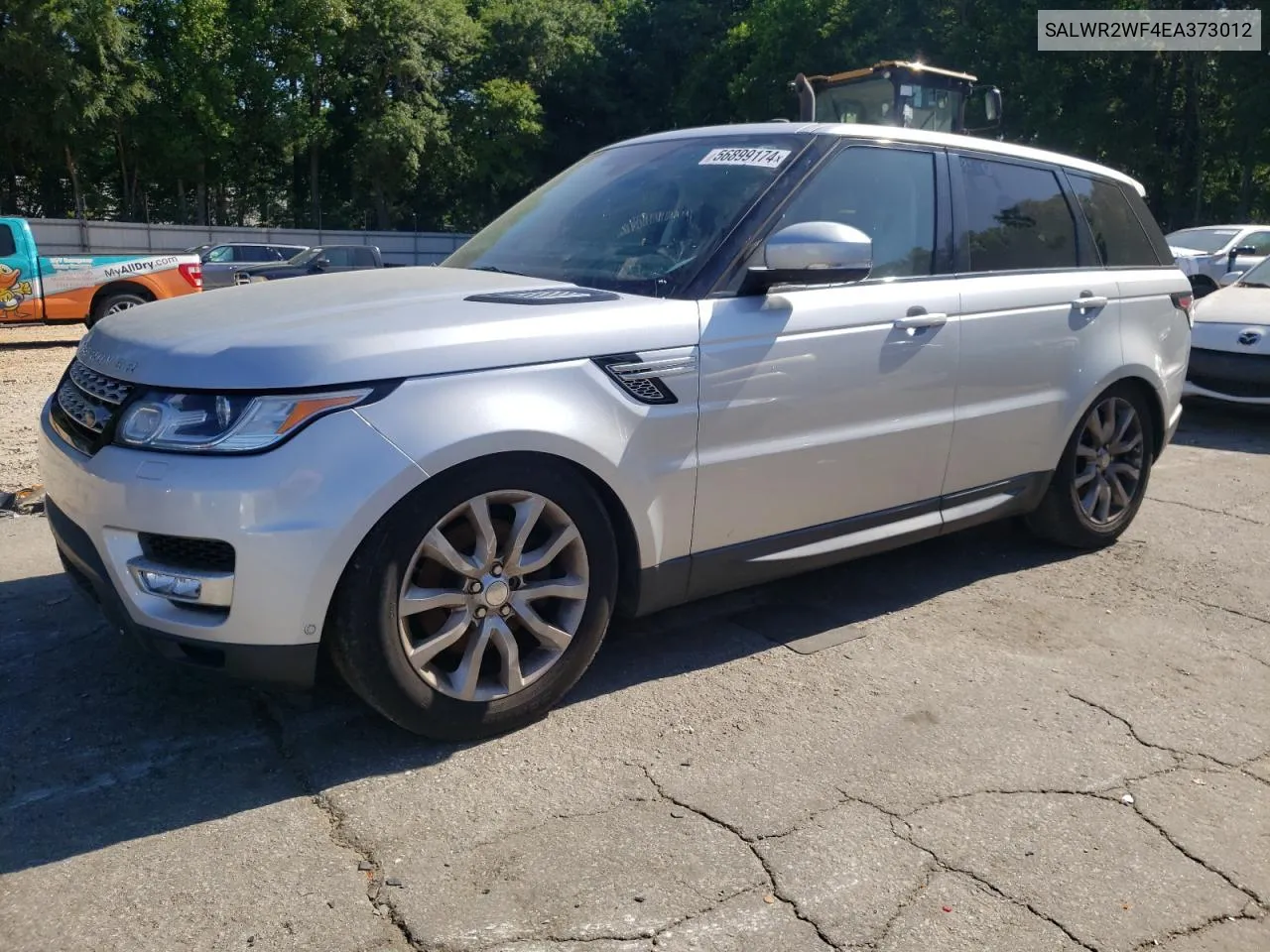 2014 Land Rover Range Rover Sport Hse VIN: SALWR2WF4EA373012 Lot: 56899174