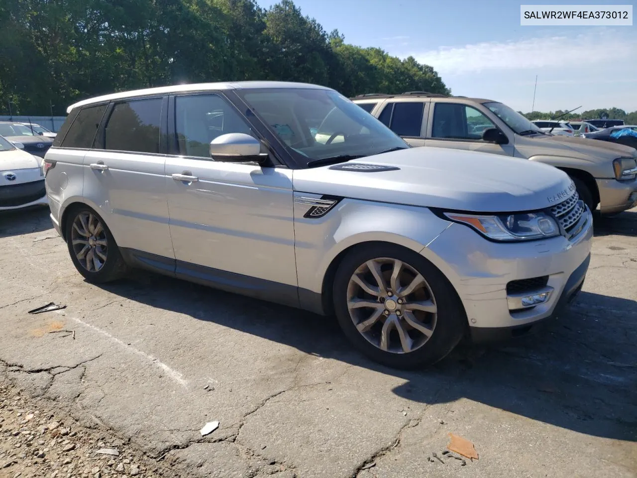 2014 Land Rover Range Rover Sport Hse VIN: SALWR2WF4EA373012 Lot: 56899174