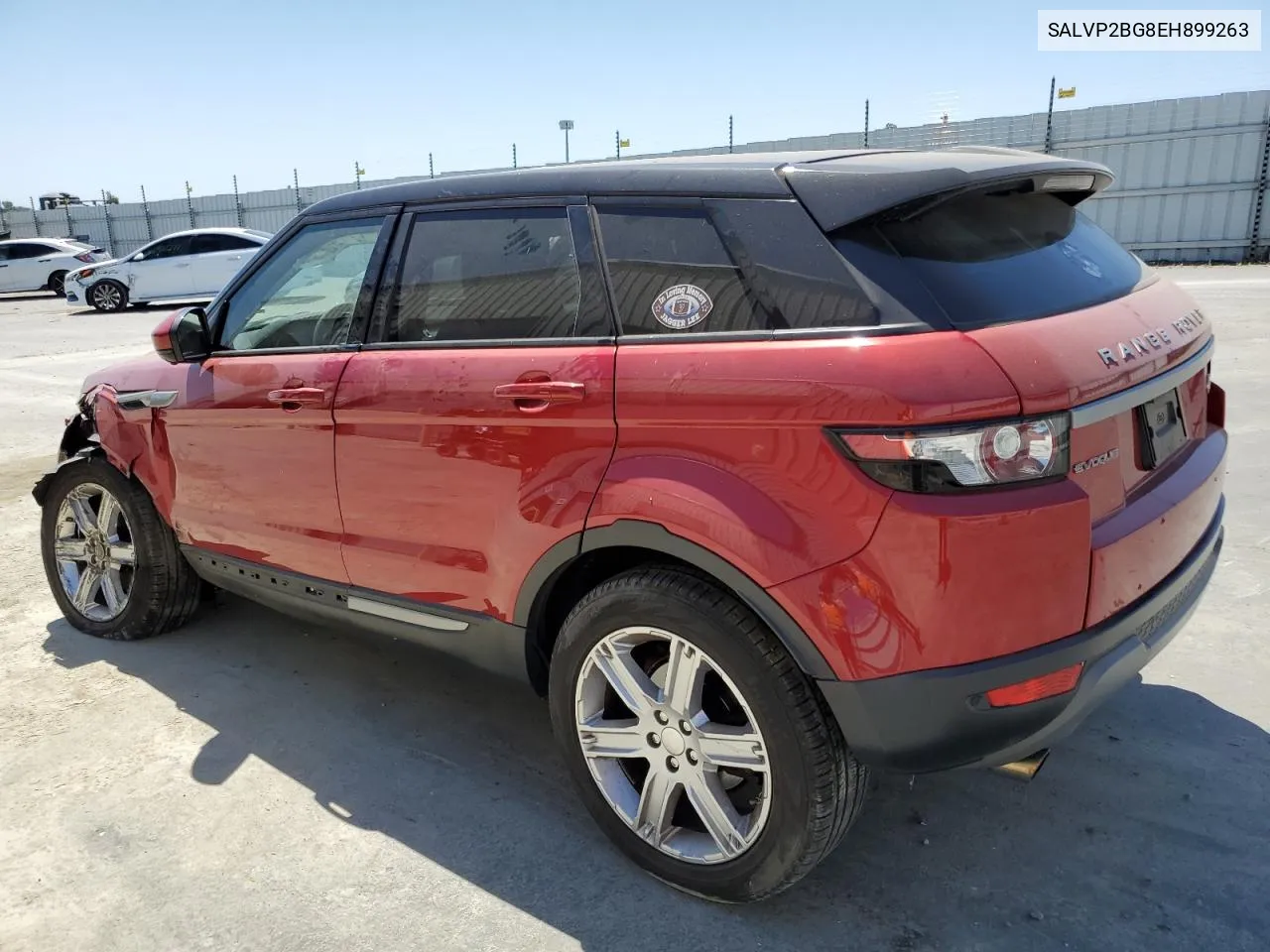 2014 Land Rover Range Rover Evoque Pure Plus VIN: SALVP2BG8EH899263 Lot: 57064794