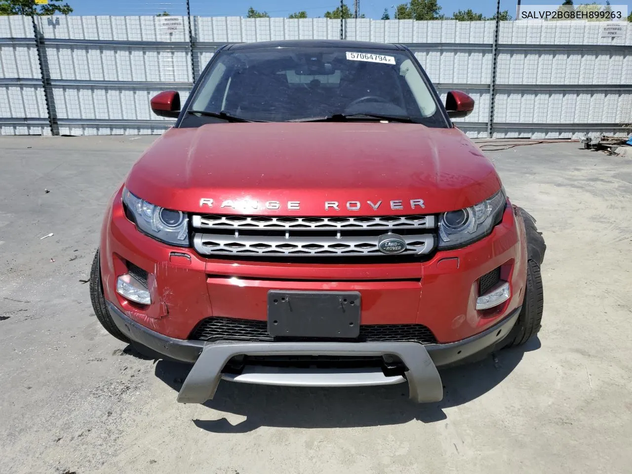 SALVP2BG8EH899263 2014 Land Rover Range Rover Evoque Pure Plus