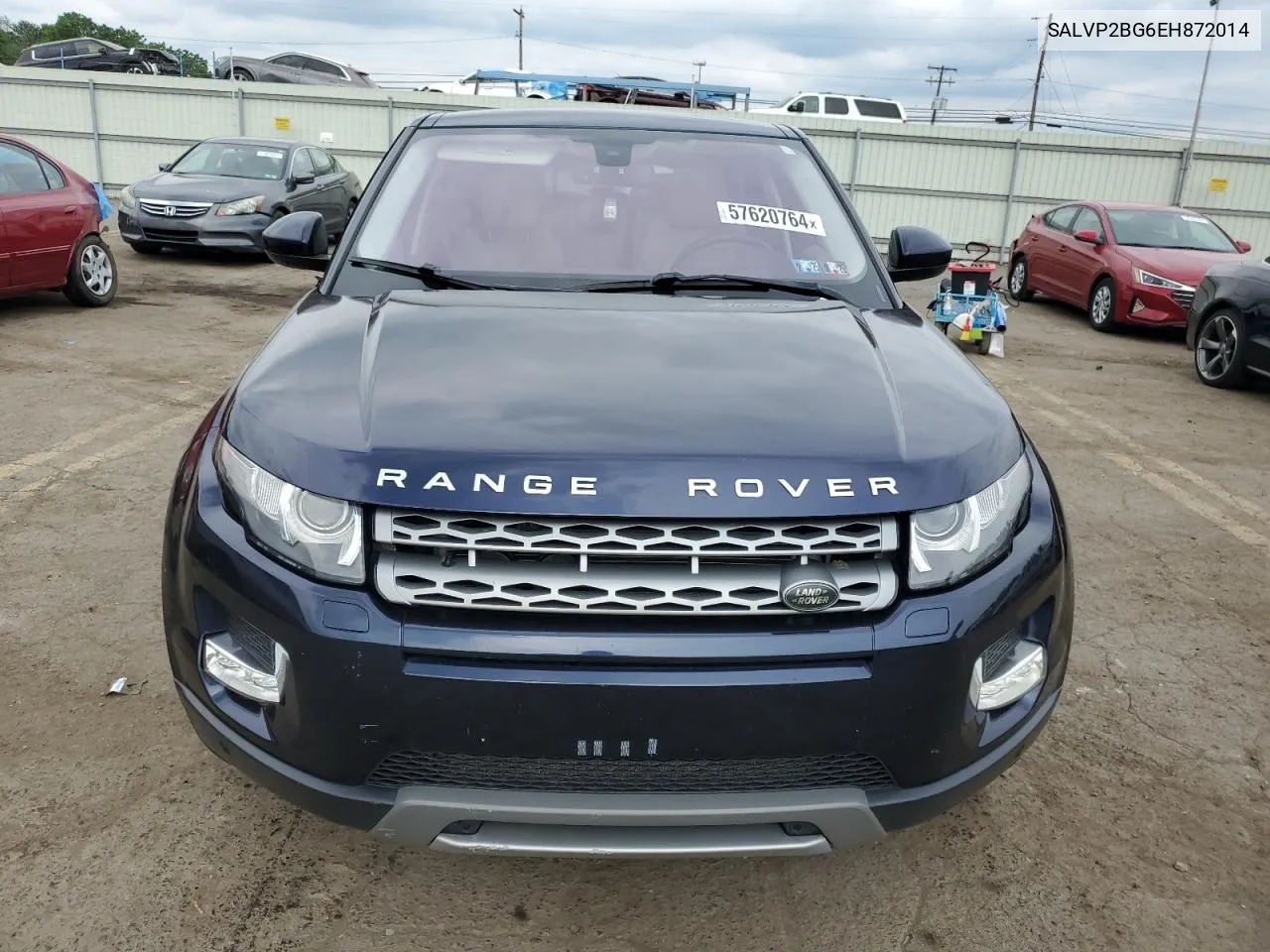 2014 Land Rover Range Rover Evoque Pure Plus VIN: SALVP2BG6EH872014 Lot: 57620764