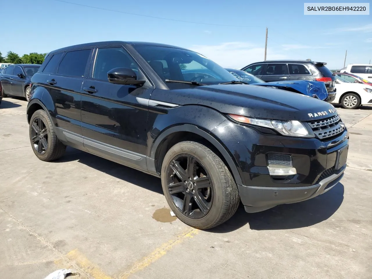 2014 Land Rover Range Rover Evoque Pure Premium VIN: SALVR2BG6EH942220 Lot: 57929584