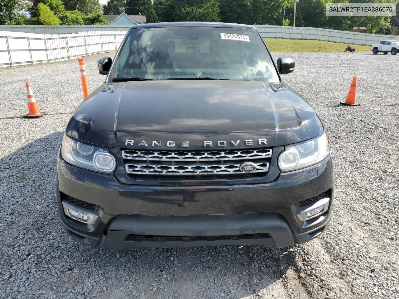 2014 Land Rover Range Rover Sport Sc VIN: SALWR2TF1EA386076 Lot: 58426374