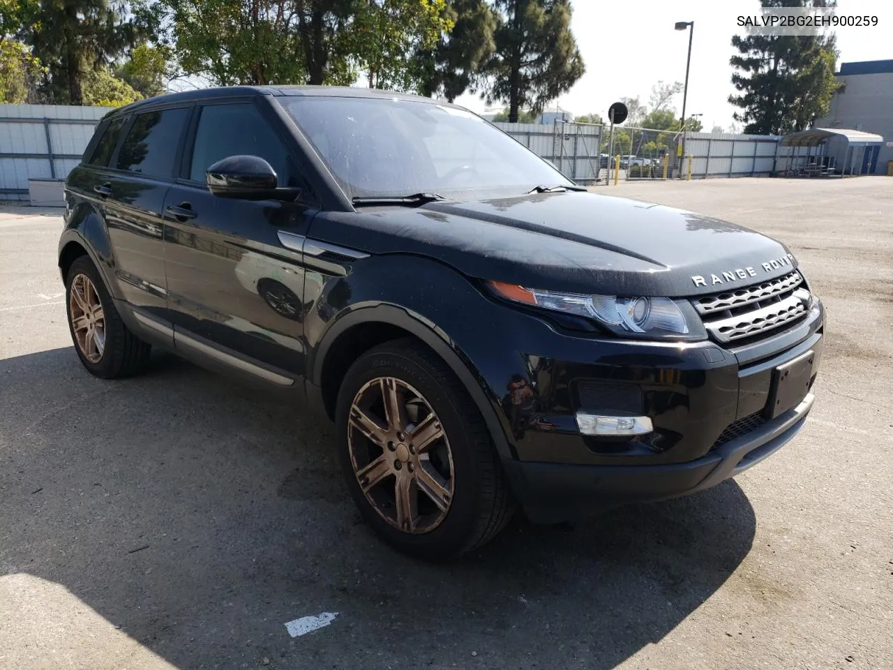 2014 Land Rover Range Rover Evoque Pure Plus VIN: SALVP2BG2EH900259 Lot: 58563794