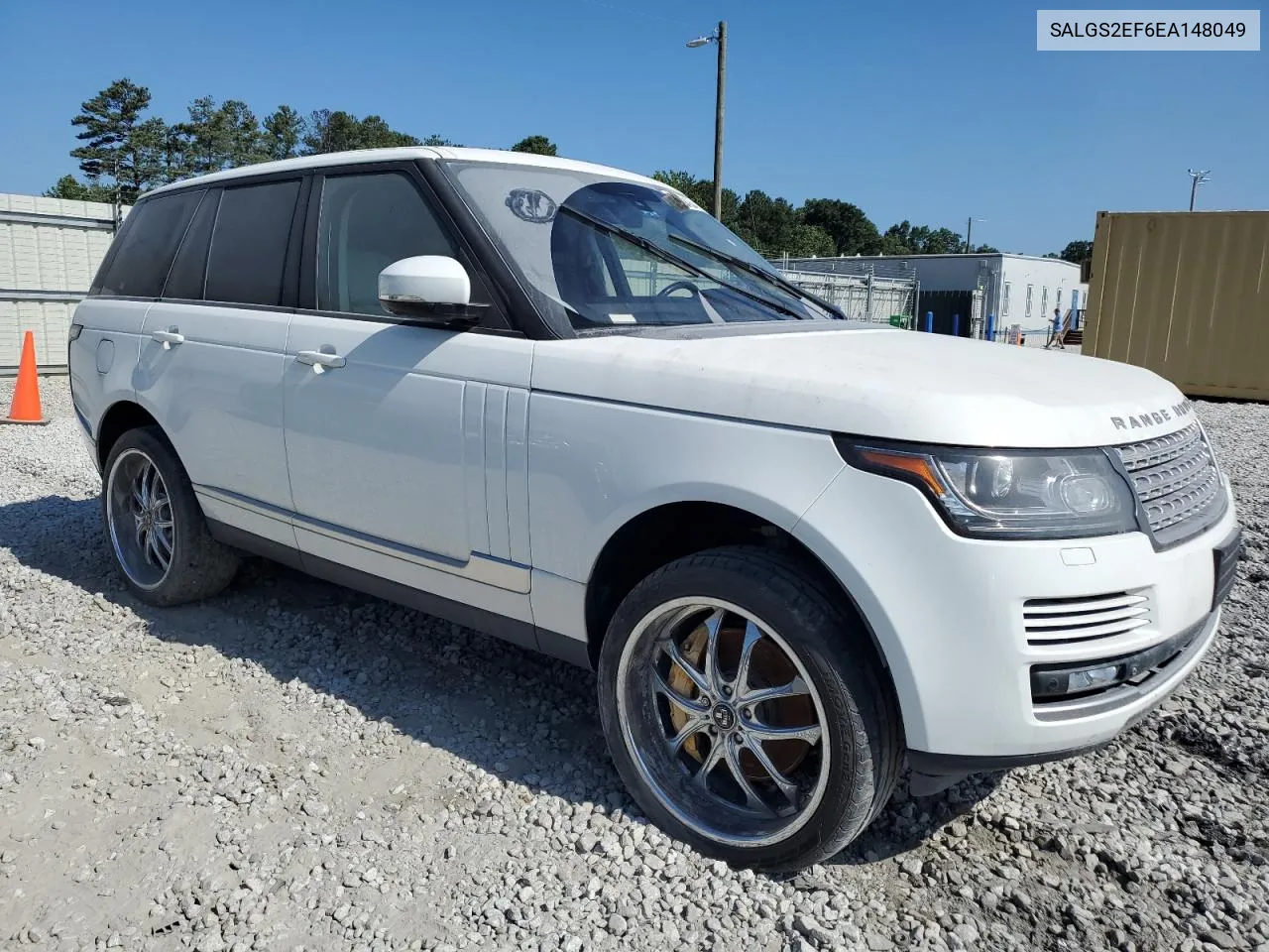 2014 Land Rover Range Rover Supercharged VIN: SALGS2EF6EA148049 Lot: 59984954