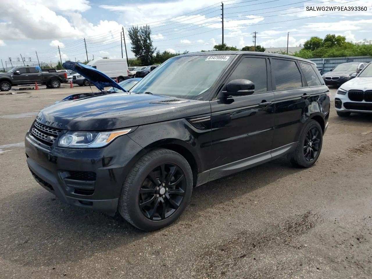 2014 Land Rover Range Rover Sport Se VIN: SALWG2WF9EA393360 Lot: 61479994