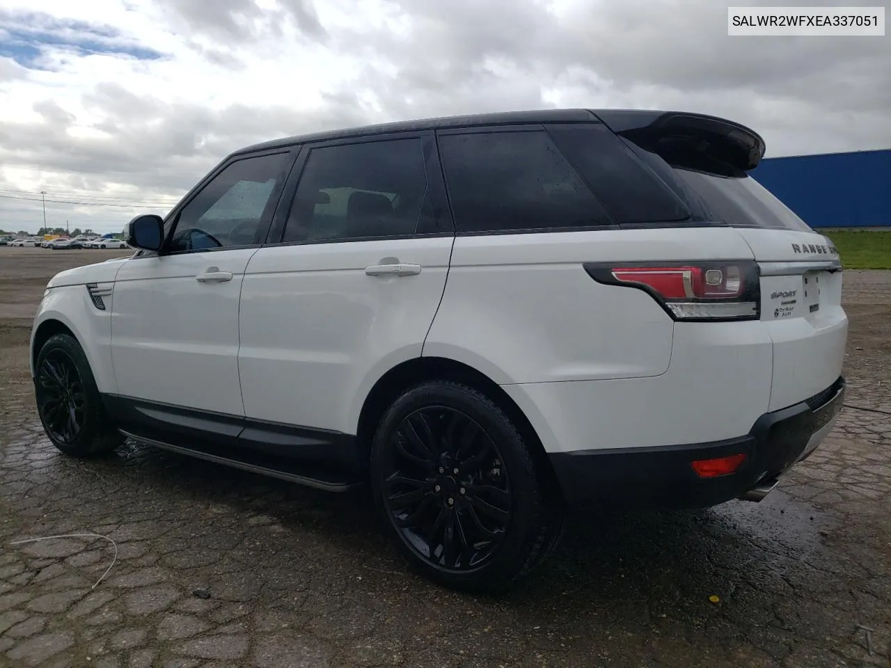 2014 Land Rover Range Rover Sport Hse VIN: SALWR2WFXEA337051 Lot: 63024834