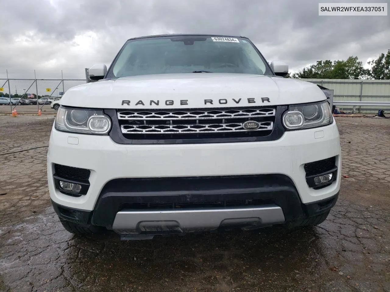 2014 Land Rover Range Rover Sport Hse VIN: SALWR2WFXEA337051 Lot: 63024834