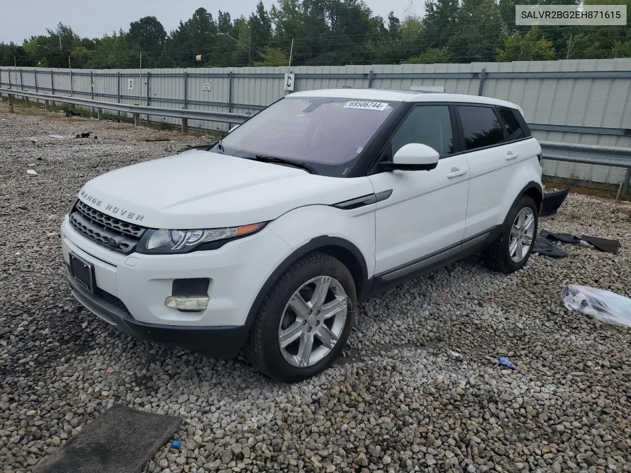 2014 Land Rover Range Rover Evoque Pure Premium VIN: SALVR2BG2EH871615 Lot: 69506744