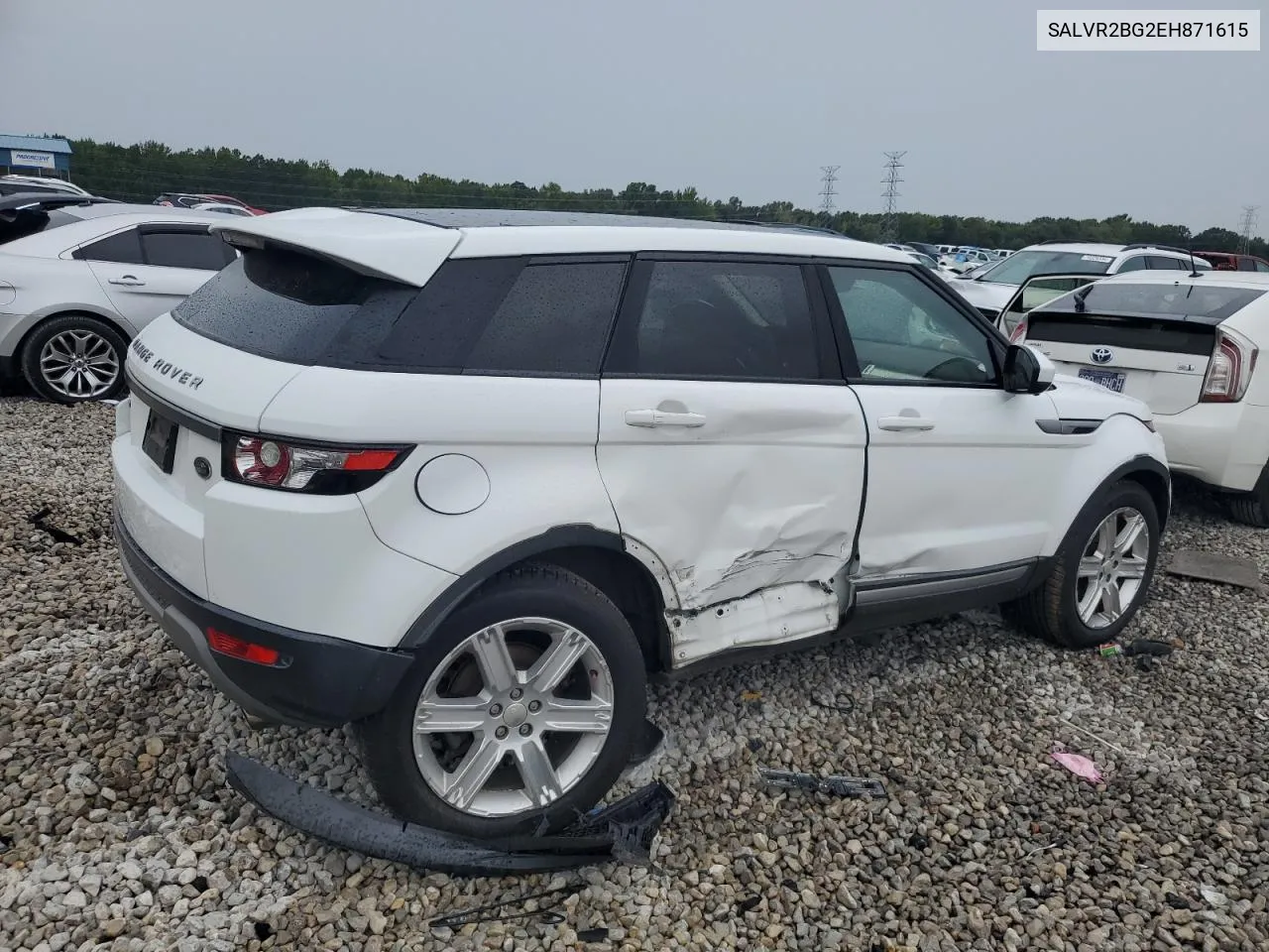 SALVR2BG2EH871615 2014 Land Rover Range Rover Evoque Pure Premium