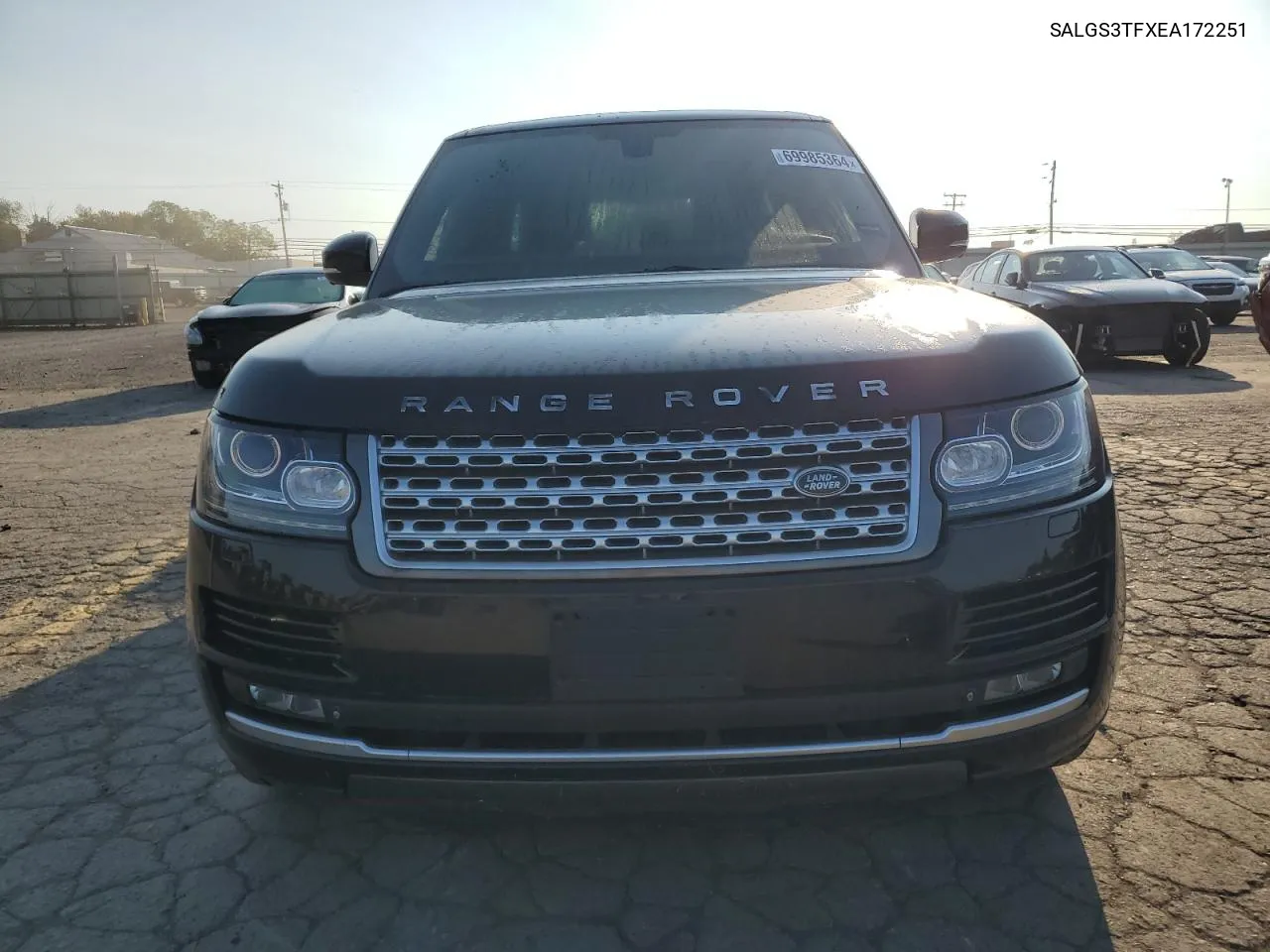 2014 Land Rover Range Rover Supercharged VIN: SALGS3TFXEA172251 Lot: 69985364