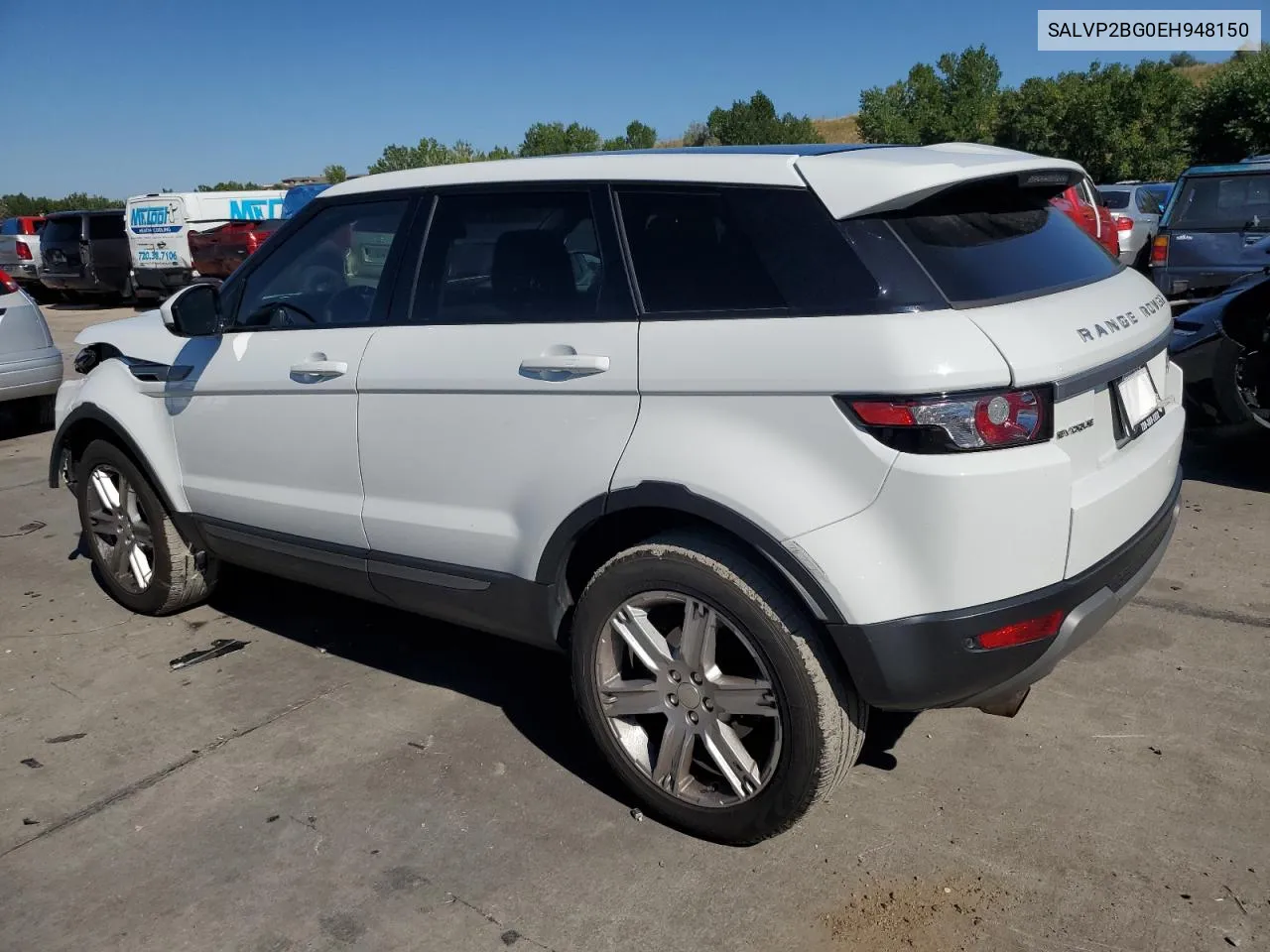 2014 Land Rover Range Rover Evoque Pure Plus VIN: SALVP2BG0EH948150 Lot: 70145694