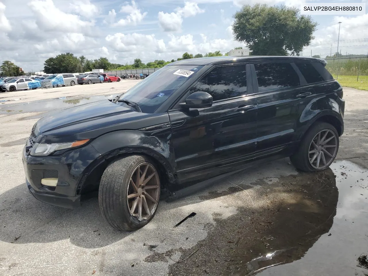 2014 Land Rover Range Rover Evoque Pure Plus VIN: SALVP2BG4EH880810 Lot: 70308594