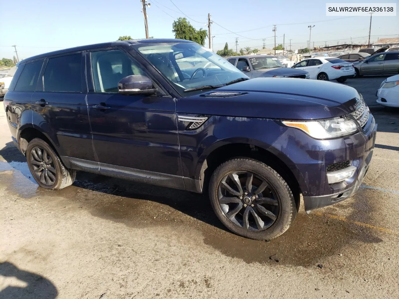 2014 Land Rover Range Rover Sport Hse VIN: SALWR2WF6EA336138 Lot: 70331734