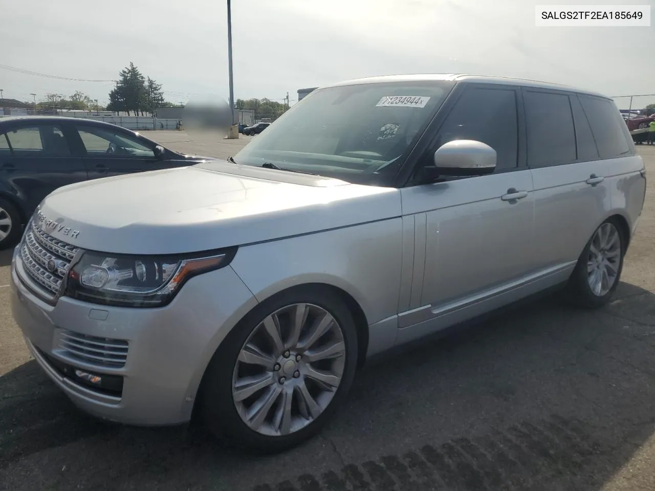 2014 Land Rover Range Rover Supercharged VIN: SALGS2TF2EA185649 Lot: 71234944