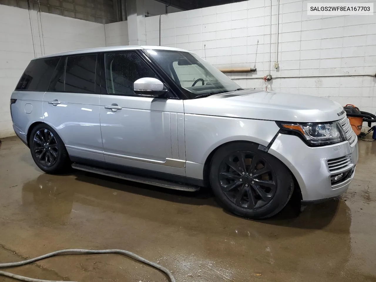 2014 Land Rover Range Rover Hse VIN: SALGS2WF8EA167703 Lot: 71320974