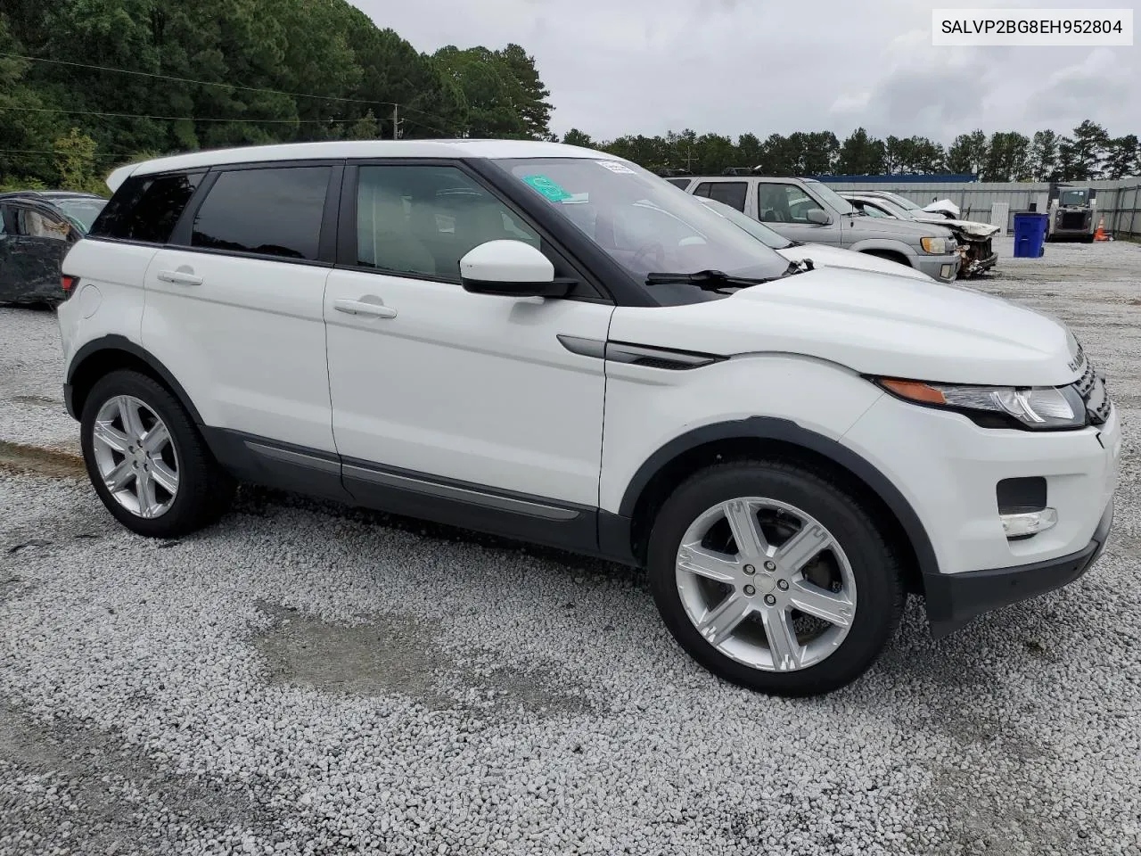 2014 Land Rover Range Rover Evoque Pure Plus VIN: SALVP2BG8EH952804 Lot: 71410814