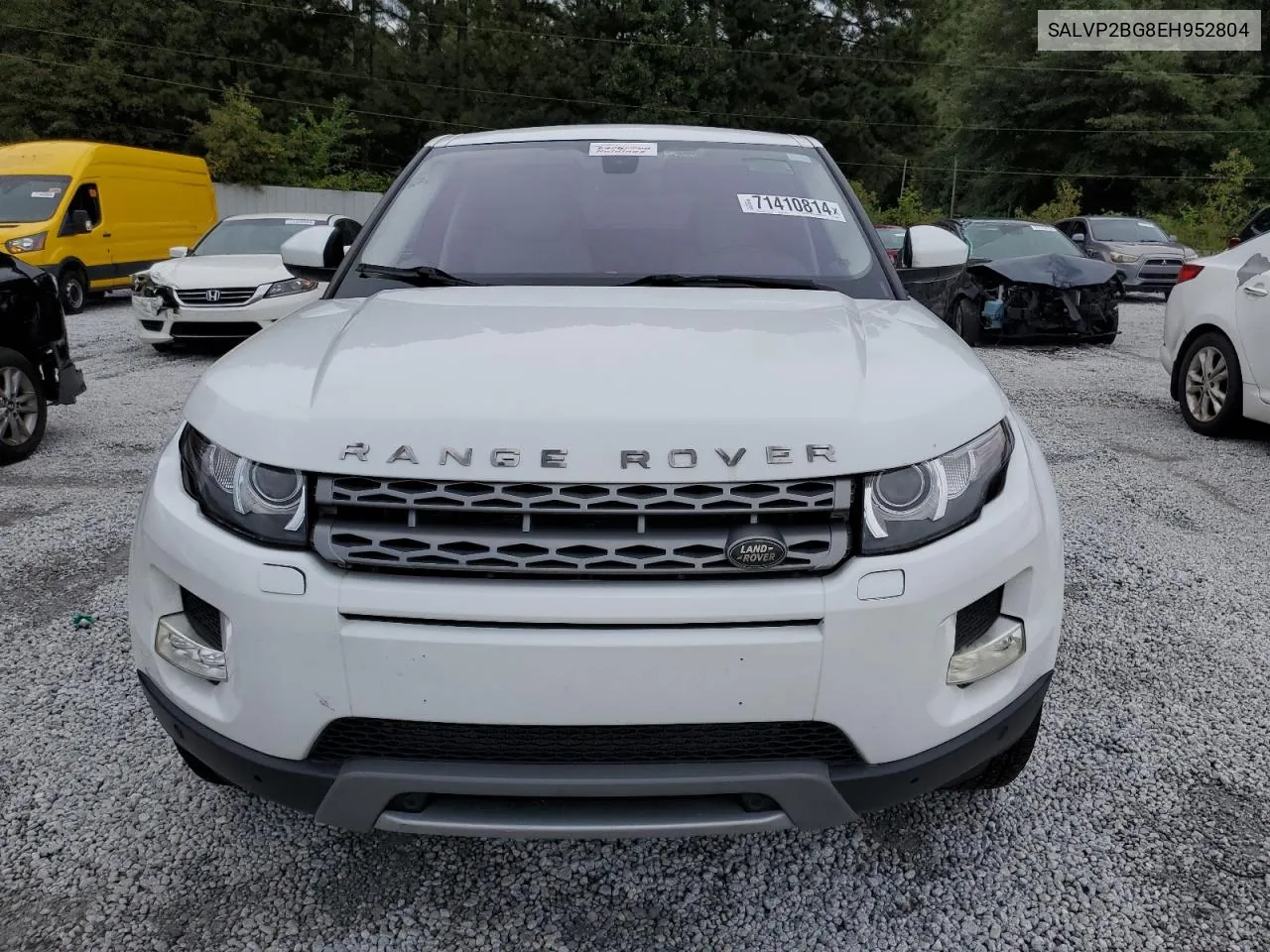 SALVP2BG8EH952804 2014 Land Rover Range Rover Evoque Pure Plus