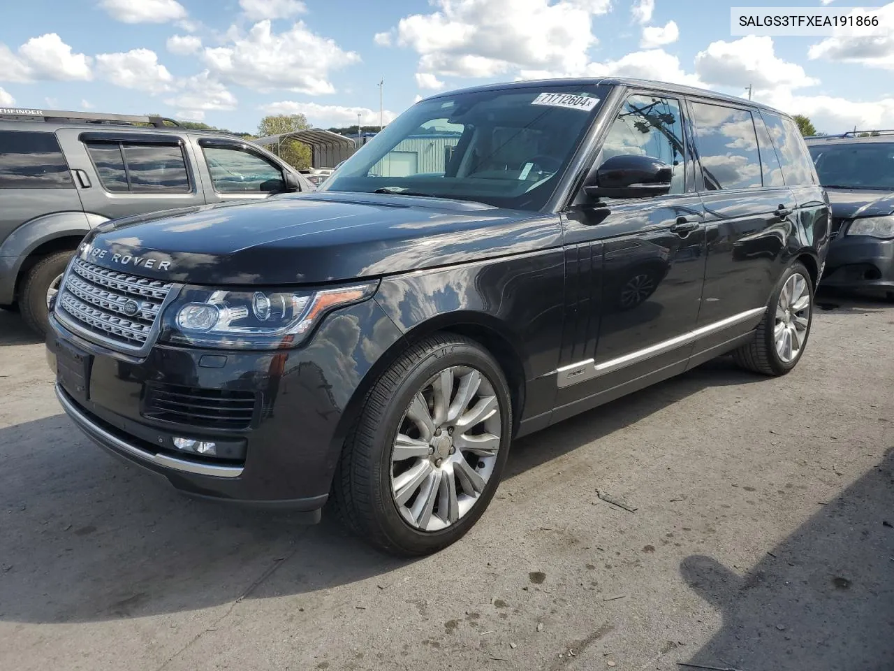 2014 Land Rover Range Rover Supercharged VIN: SALGS3TFXEA191866 Lot: 71712604