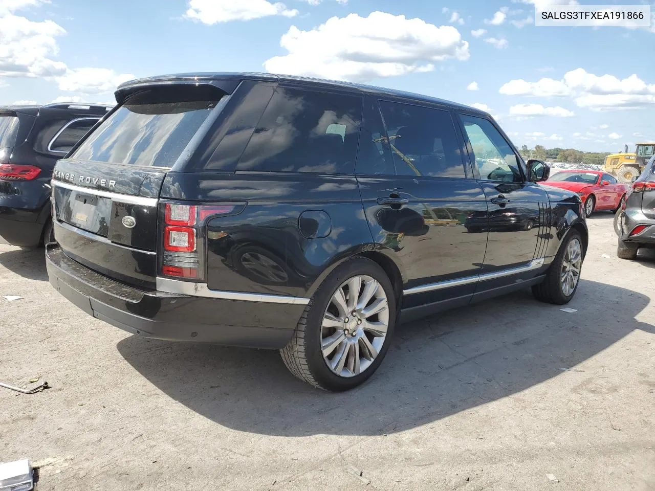 2014 Land Rover Range Rover Supercharged VIN: SALGS3TFXEA191866 Lot: 71712604