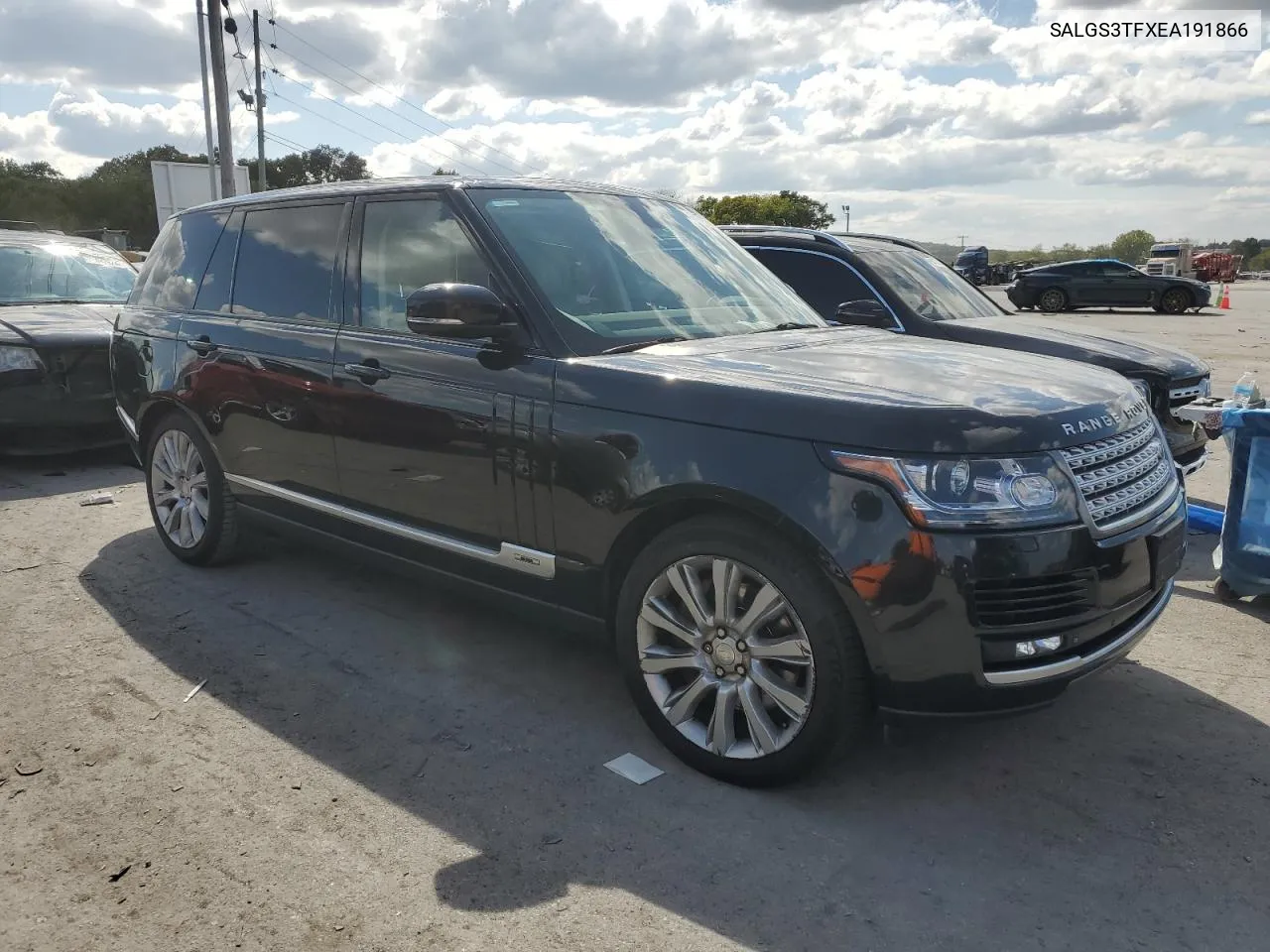 2014 Land Rover Range Rover Supercharged VIN: SALGS3TFXEA191866 Lot: 71712604