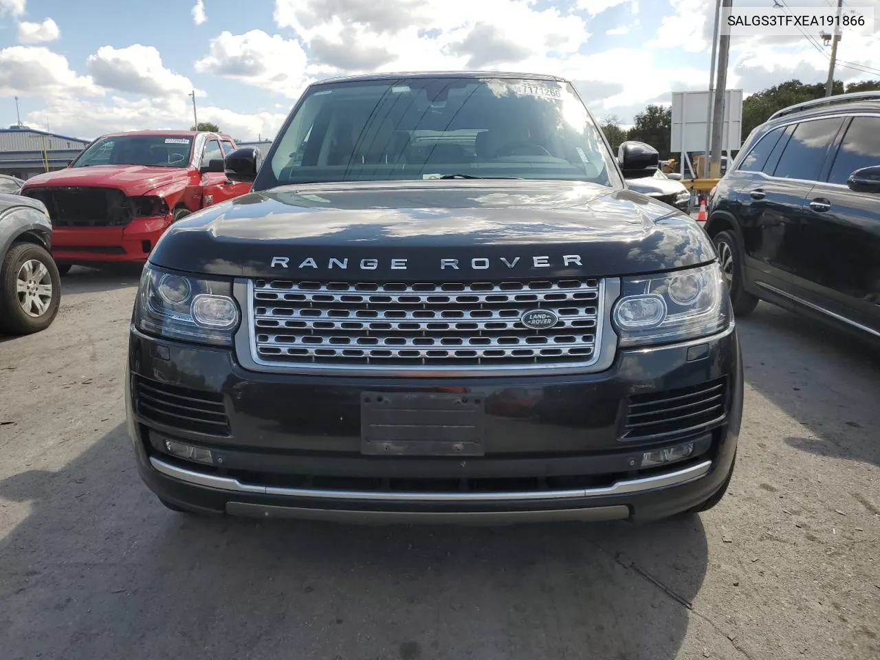 2014 Land Rover Range Rover Supercharged VIN: SALGS3TFXEA191866 Lot: 71712604