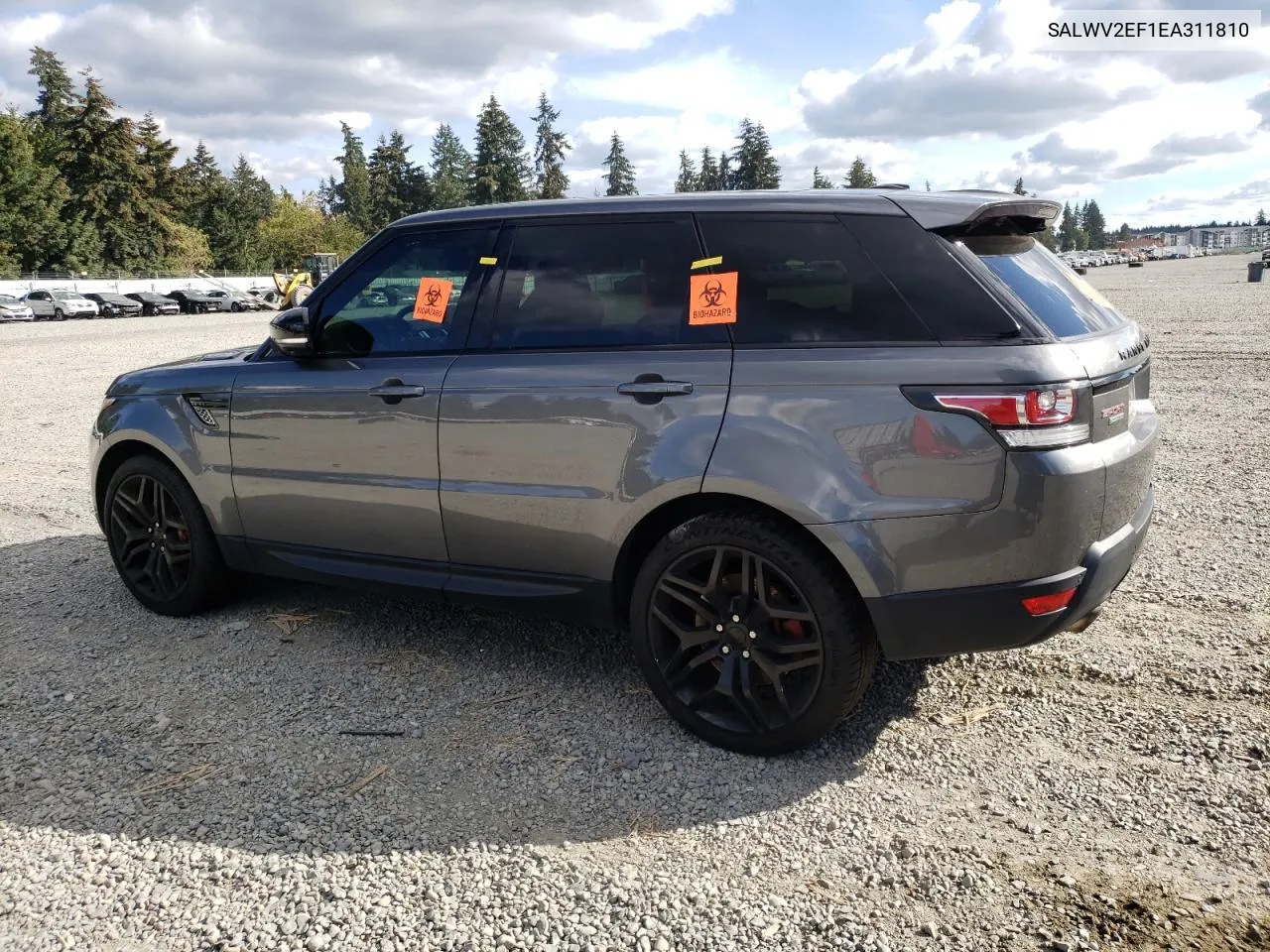 2014 Land Rover Range Rover Sport Autobiography VIN: SALWV2EF1EA311810 Lot: 71830404