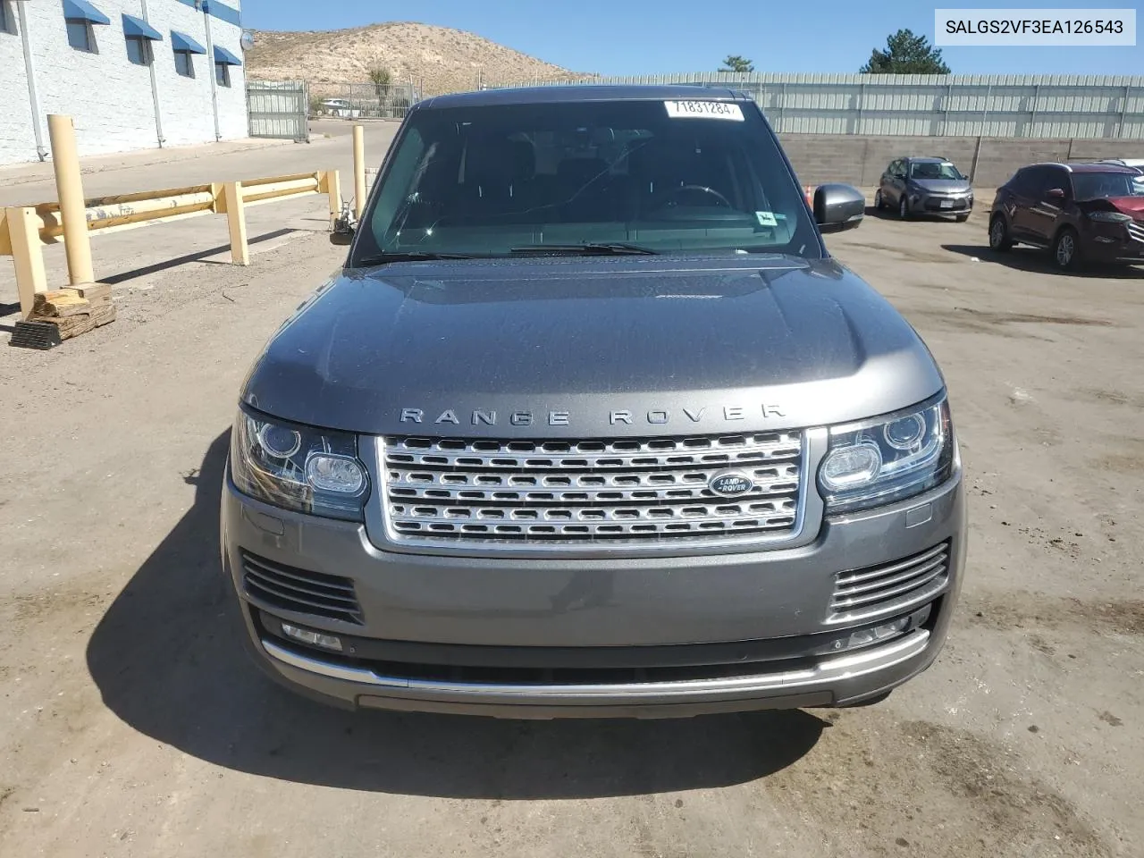 SALGS2VF3EA126543 2014 Land Rover Range Rover Hse