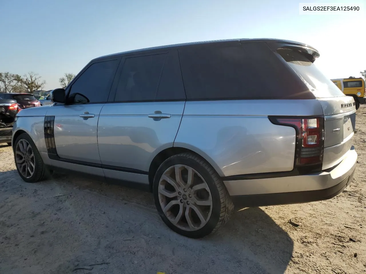 2014 Land Rover Range Rover Supercharged VIN: SALGS2EF3EA125490 Lot: 72140594