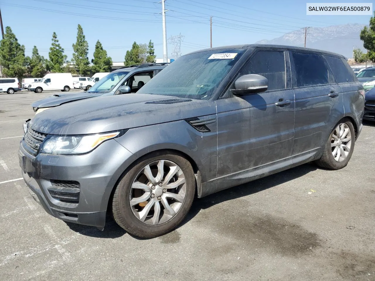 2014 Land Rover Range Rover Sport Se VIN: SALWG2WF6EA500879 Lot: 72777354