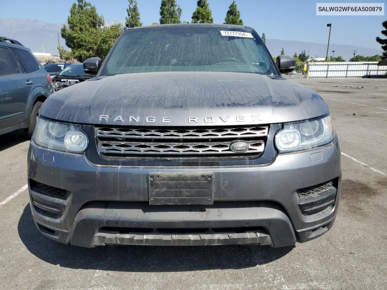 2014 Land Rover Range Rover Sport Se VIN: SALWG2WF6EA500879 Lot: 72777354