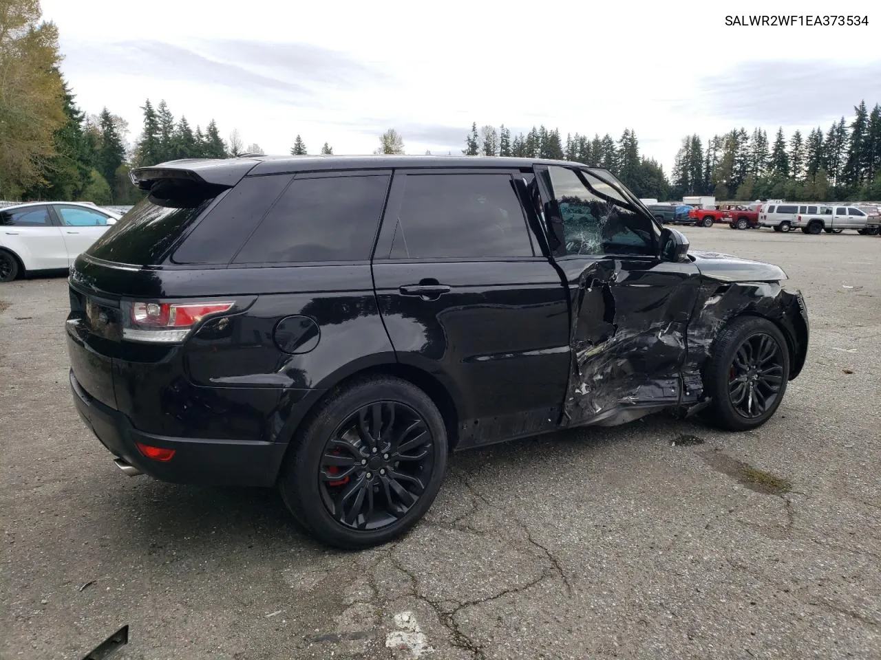 2014 Land Rover Range Rover Sport Hse VIN: SALWR2WF1EA373534 Lot: 73347564