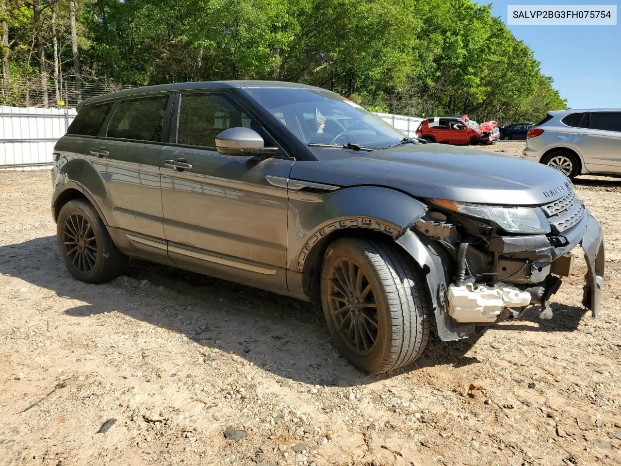 SALVP2BG3FH075754 2015 Land Rover Range Rover Evoque Pure Plus