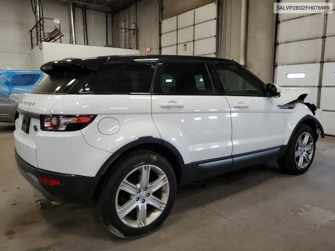 2015 Land Rover Range Rover Evoque Pure Plus VIN: SALVP2BG2FH076989 Lot: 52478074