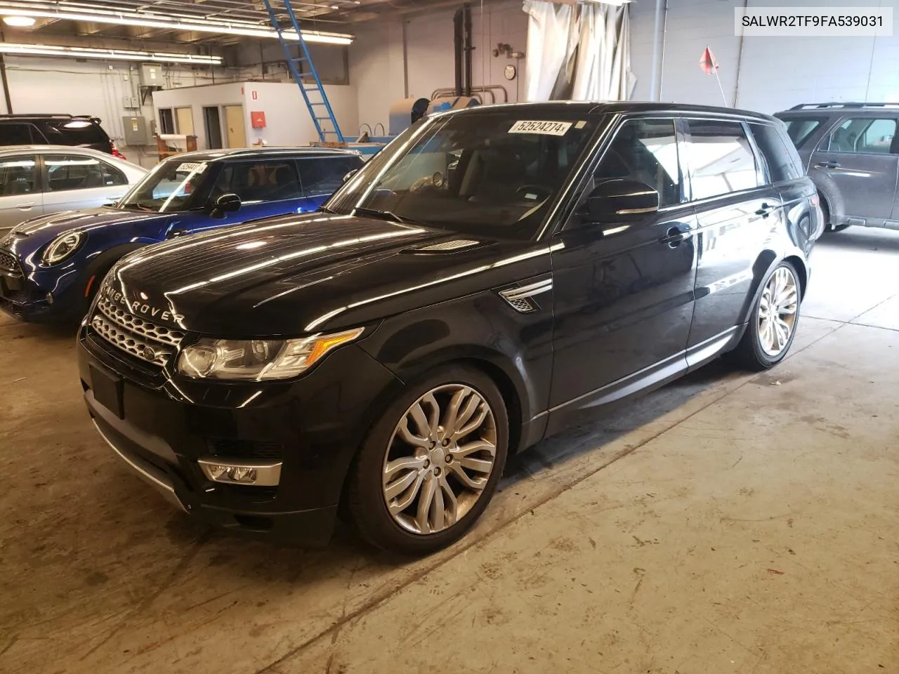 2015 Land Rover Range Rover Sport Sc VIN: SALWR2TF9FA539031 Lot: 52524274