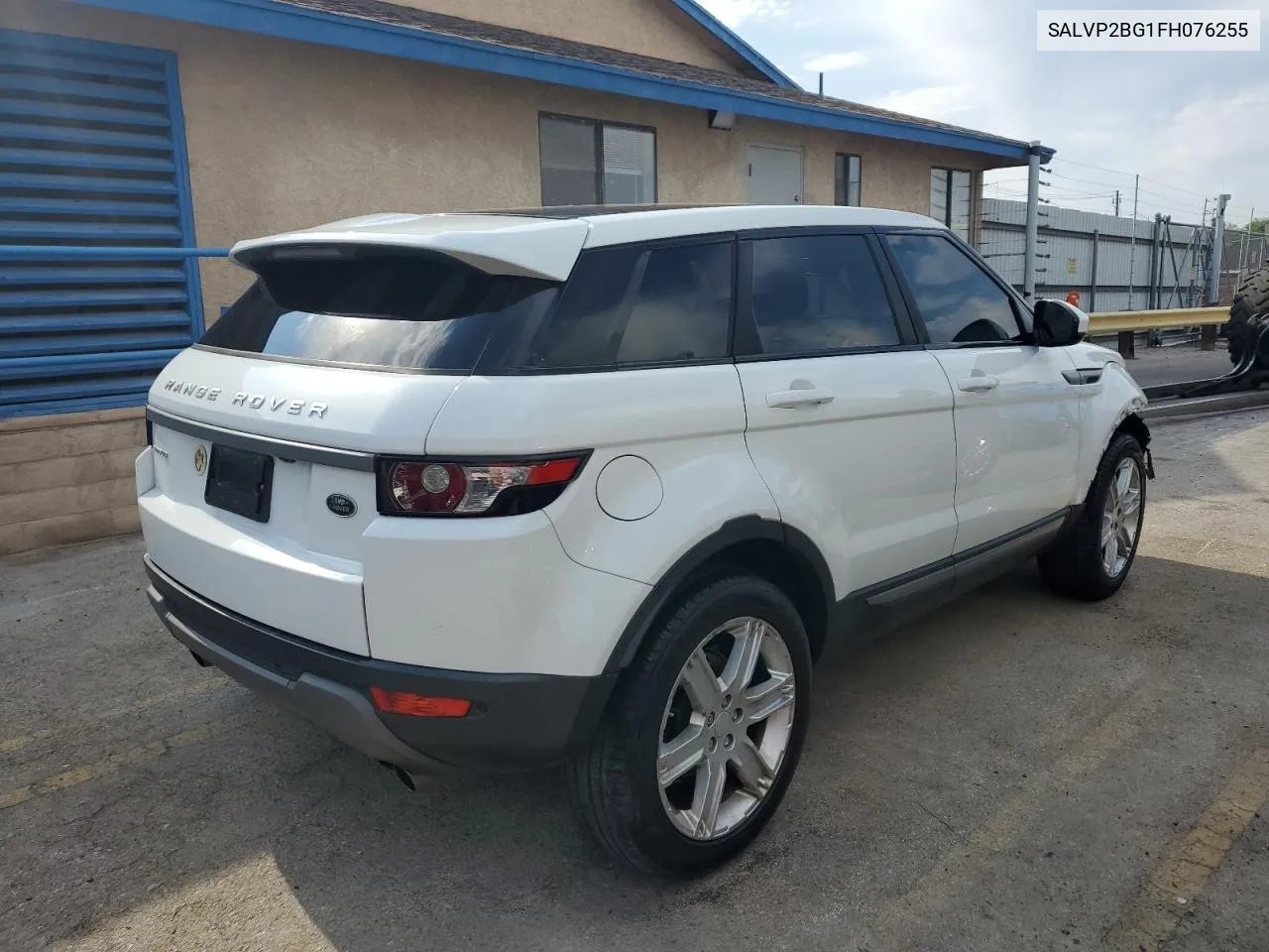 2015 Land Rover Range Rover Evoque Pure Plus VIN: SALVP2BG1FH076255 Lot: 53094304