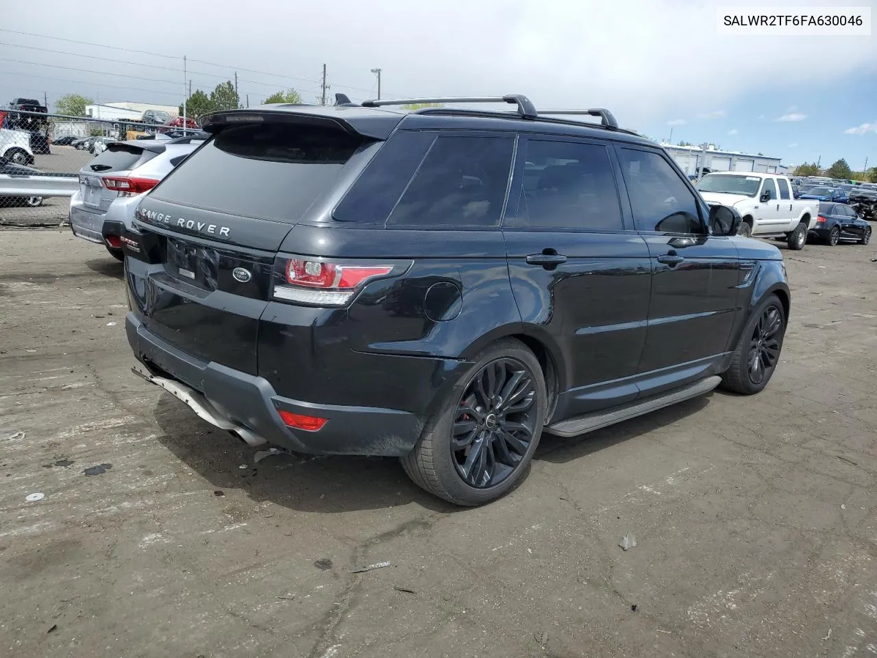 2015 Land Rover Range Rover Sport Sc VIN: SALWR2TF6FA630046 Lot: 53266414