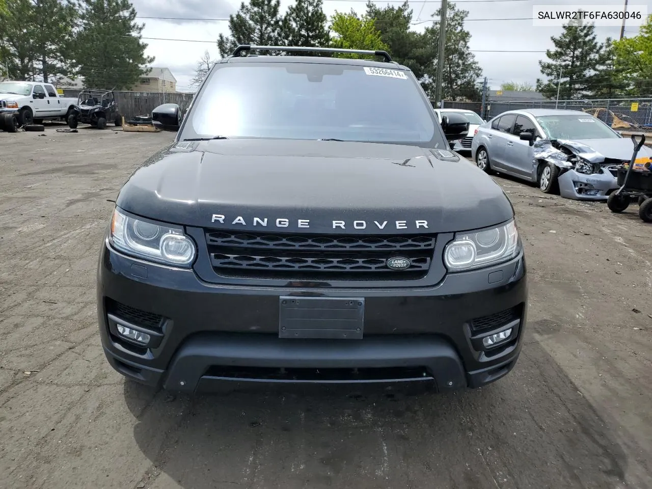 2015 Land Rover Range Rover Sport Sc VIN: SALWR2TF6FA630046 Lot: 53266414