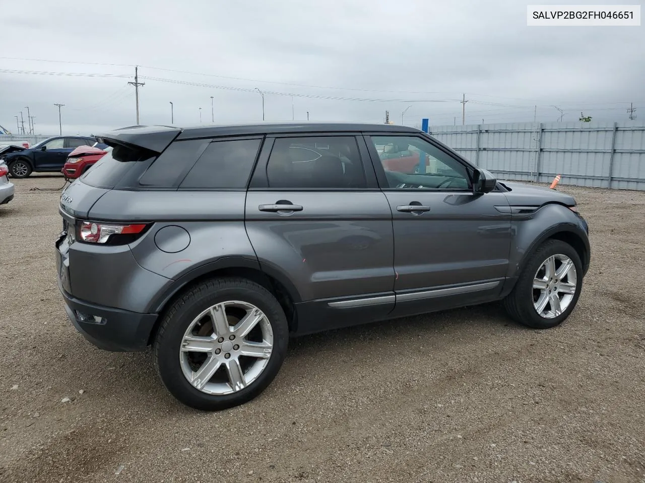 SALVP2BG2FH046651 2015 Land Rover Range Rover Evoque Pure Plus